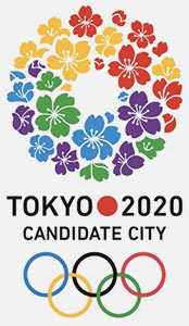 Logo candidatura olímpica Tokio
