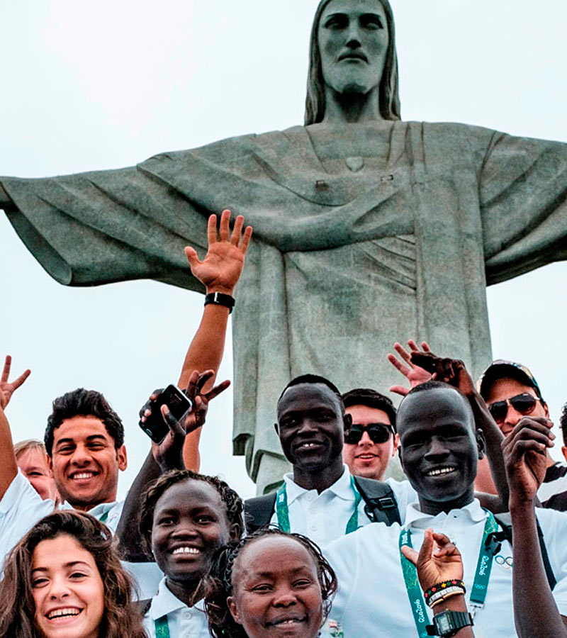 Por primera vez, un grupo de deportistas exiliados de sus países participarán bajo bandera neutral