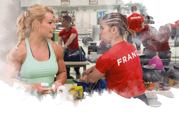 Lydia Valentín entrena en el Car de Madrid. 