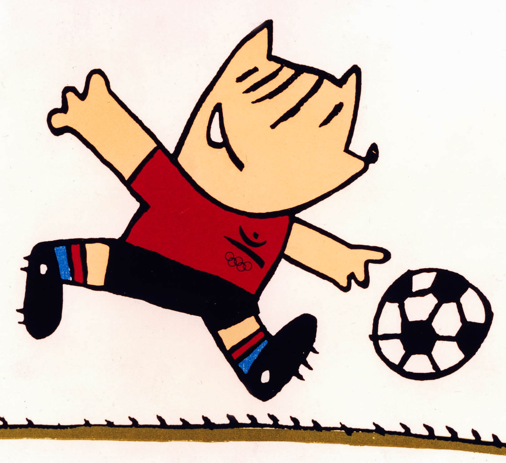 Cobi, la mascota de los Juegos Olímpicos de Barcelona 92. Foto: EFE/COOB