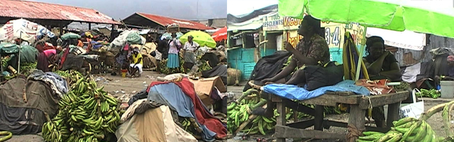 Mercado Croix Des Bossales en Haití