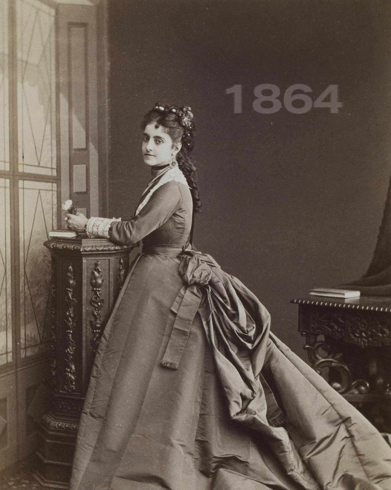 <strong>Adelina Patti</strong><br /> Soprano italiana (1843 Madrid – Gales 1919). MAE. Institut del Teatre