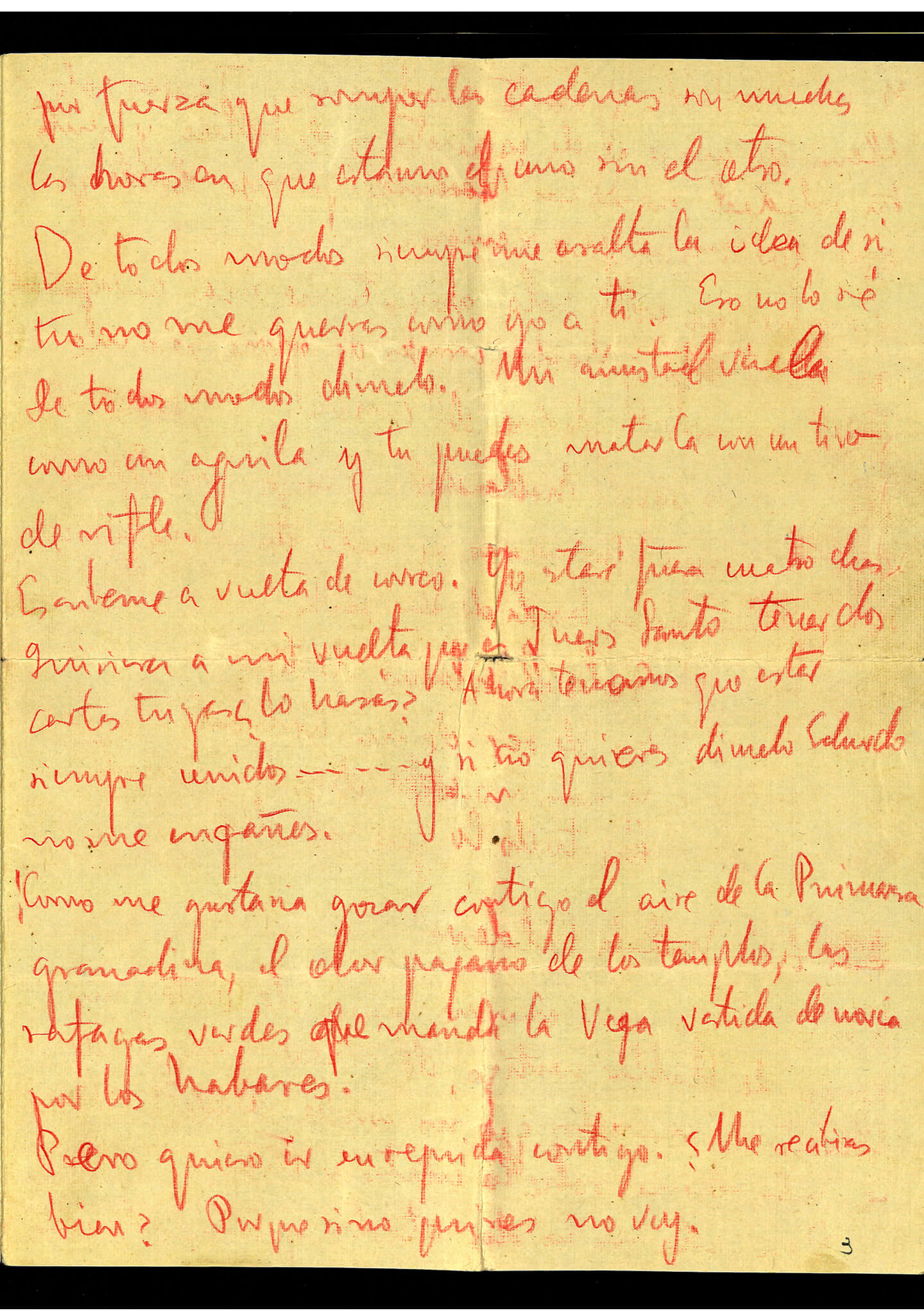 CARTA DE FEDERICO GARCÍA LORCA (8/04/1933) - 3