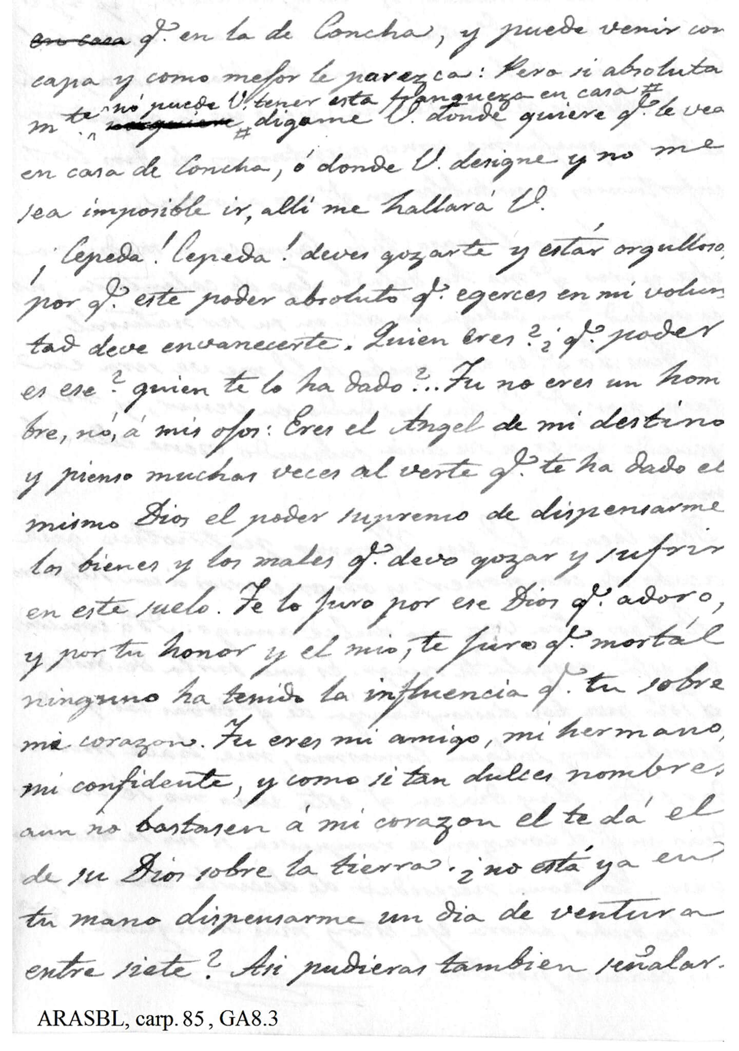CARTA DE GERTRUDIS GÓMEZ DE AVELLANEDA - (10/1839) - 3