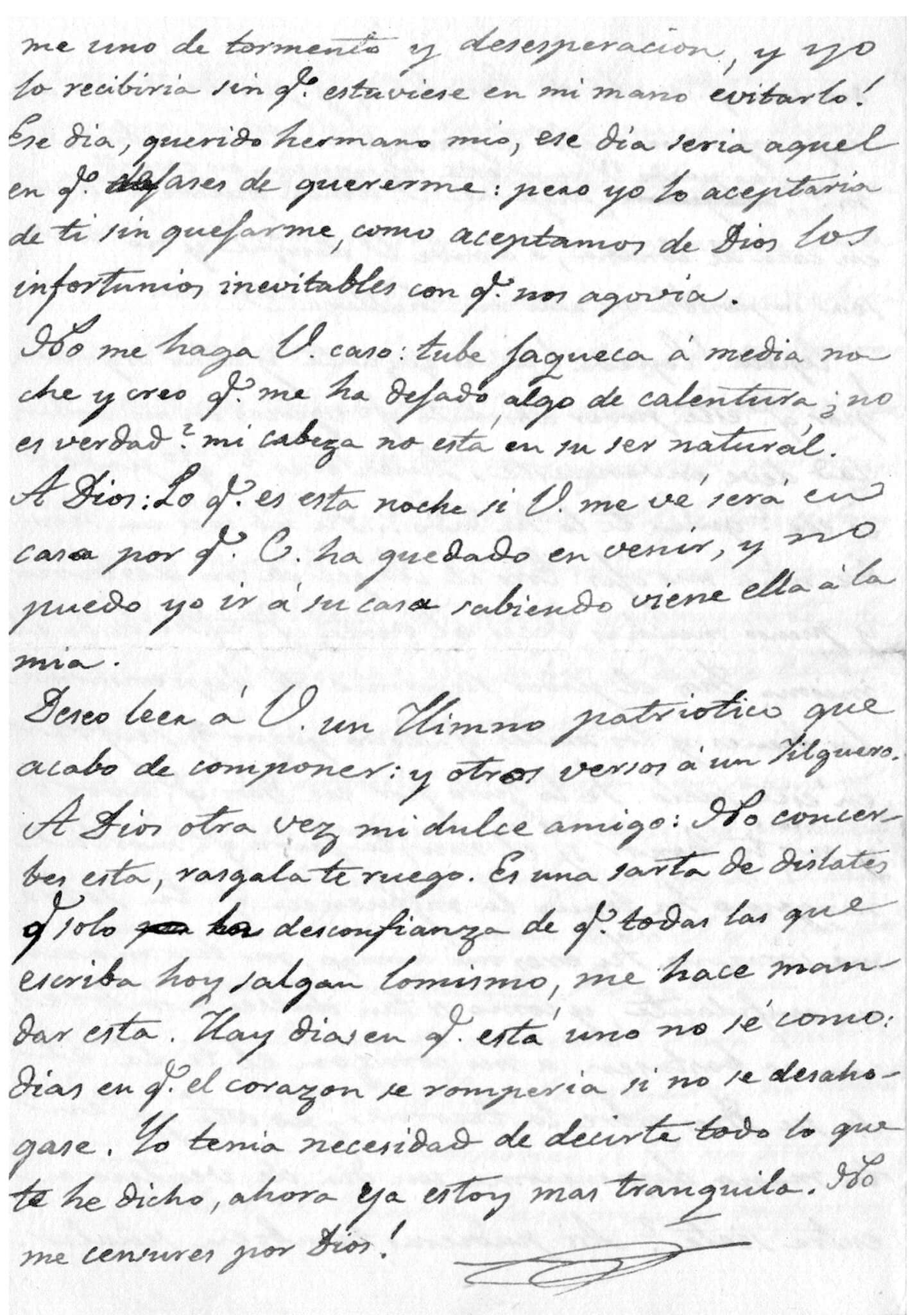 CARTA DE GERTRUDIS GÓMEZ DE AVELLANEDA - (10/1839) - 4
