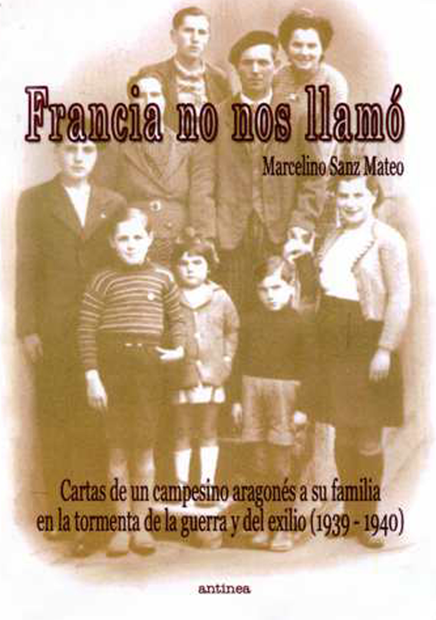 CARTA DE MARCELINO SANZ (4/06/1939)