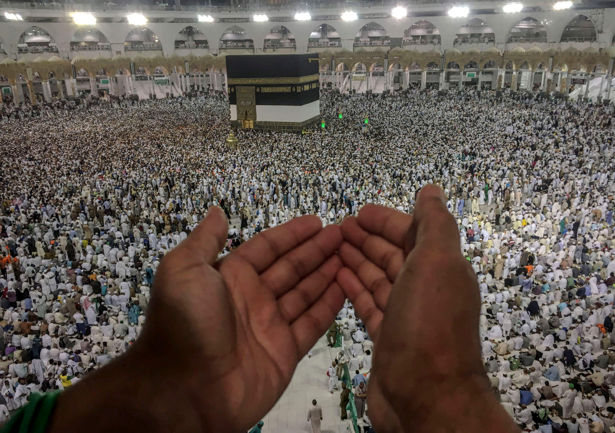 Cita en el lugar más sagrado del islam