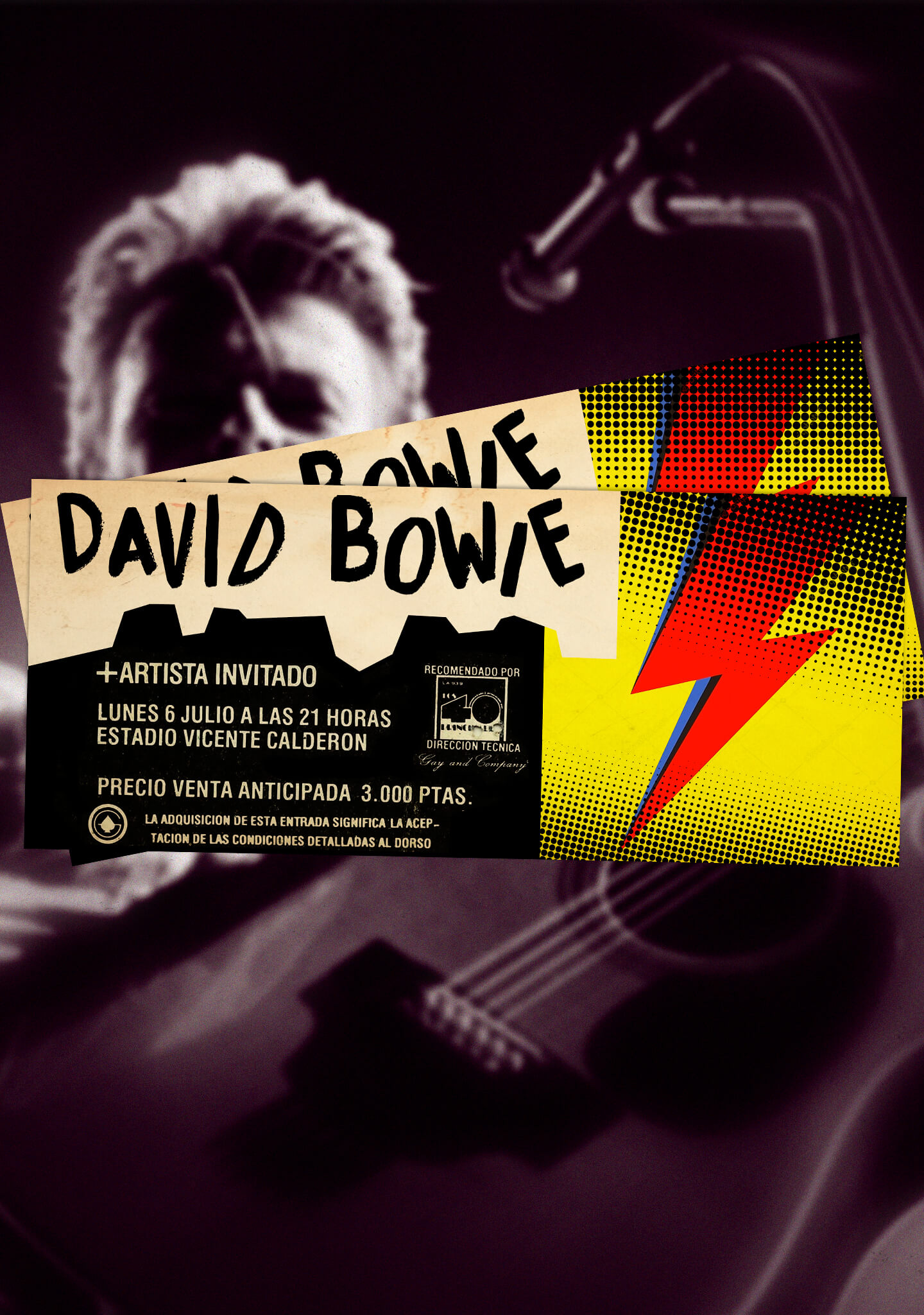 El concierto de un icono de la música, David Bowie