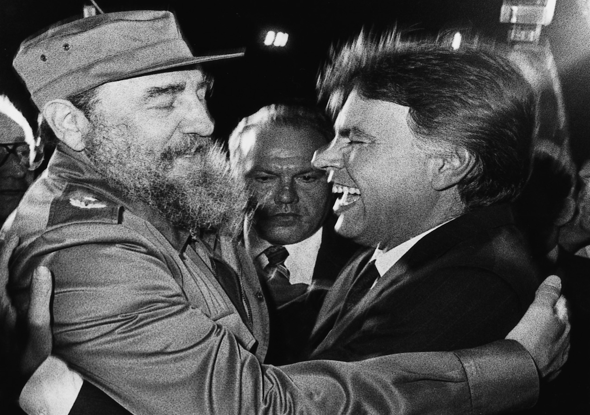Felipe y Fidel, cordialidad y buenos momentos