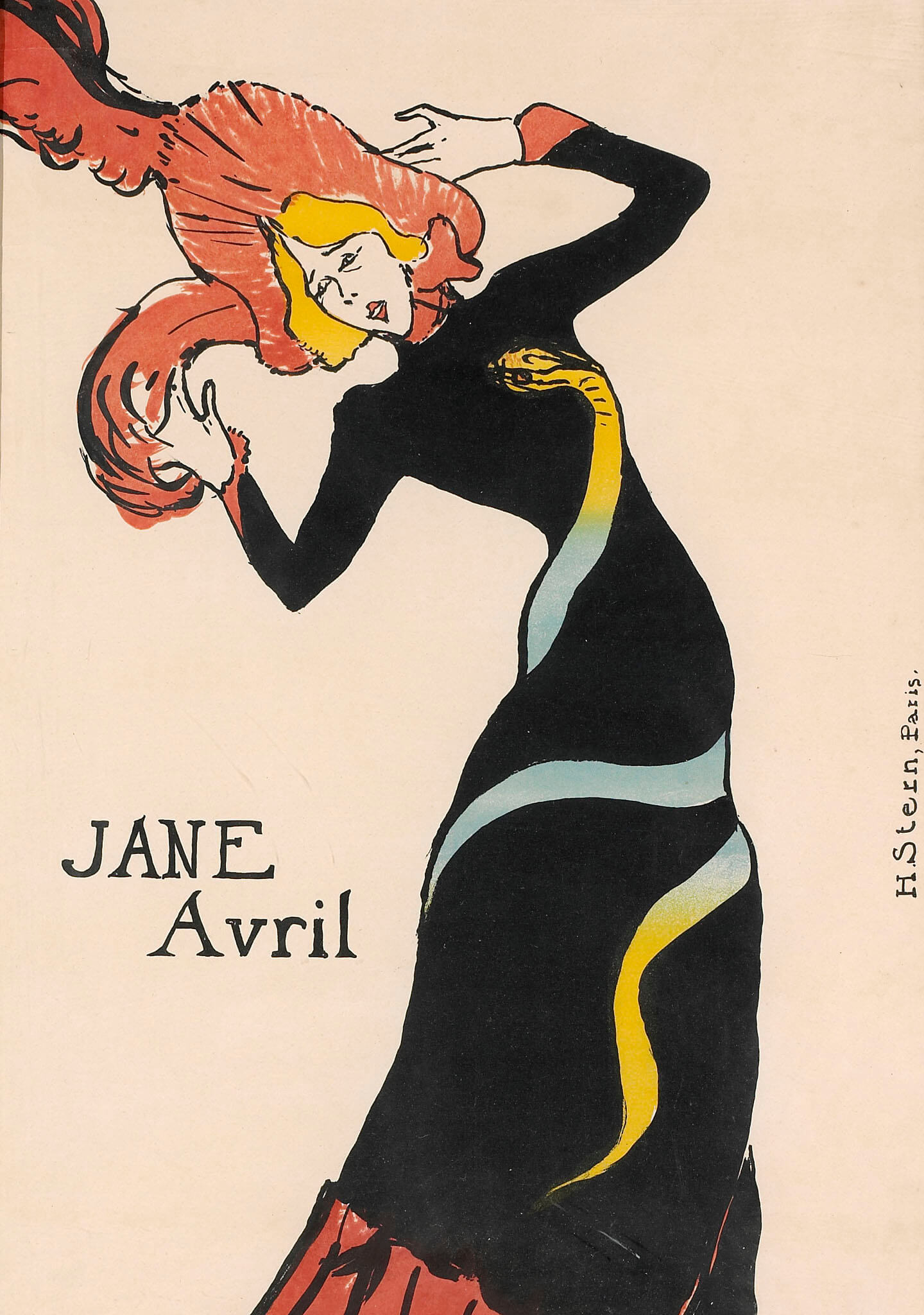 Toulouse-Lautrec: Los placeres de la Belle Époque - ‘Jane Avril’, 1899