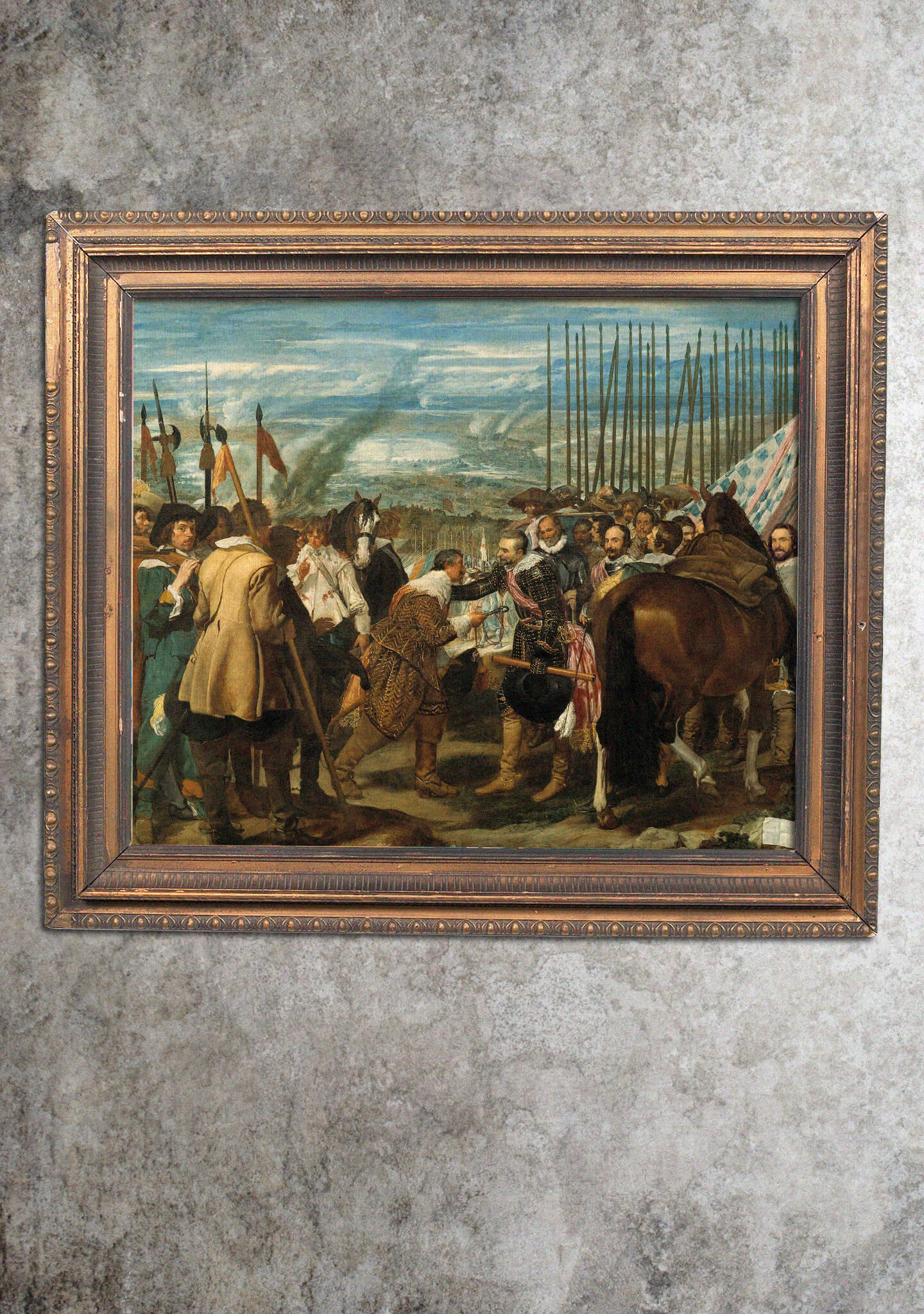 'La rendición de Breda', también conocida como 'Las lanzas'