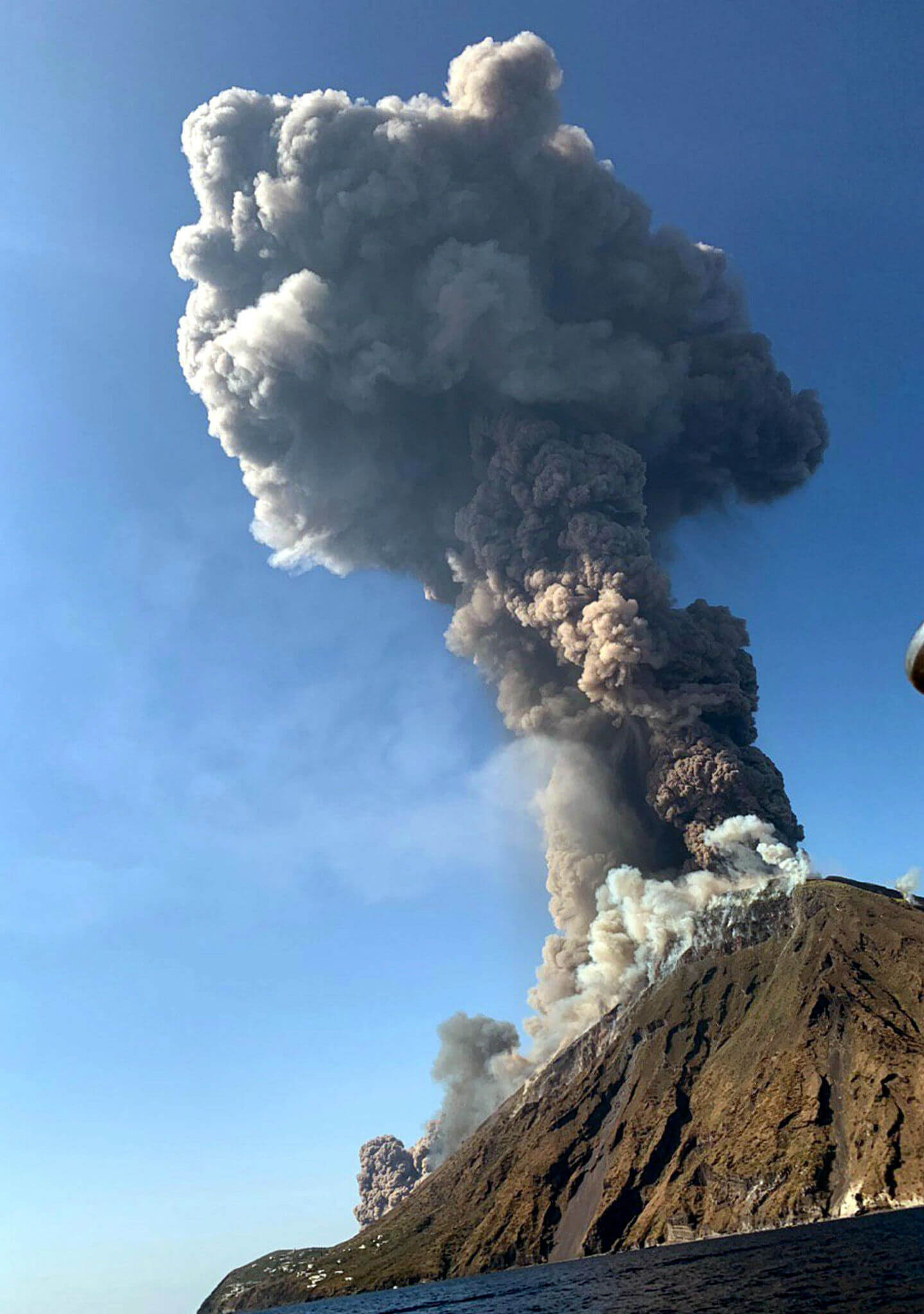 Normalidad tras la erupción