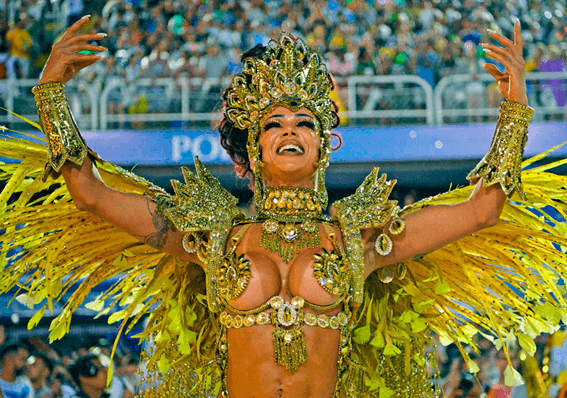 Origen del carnaval de Rio de Janeiro