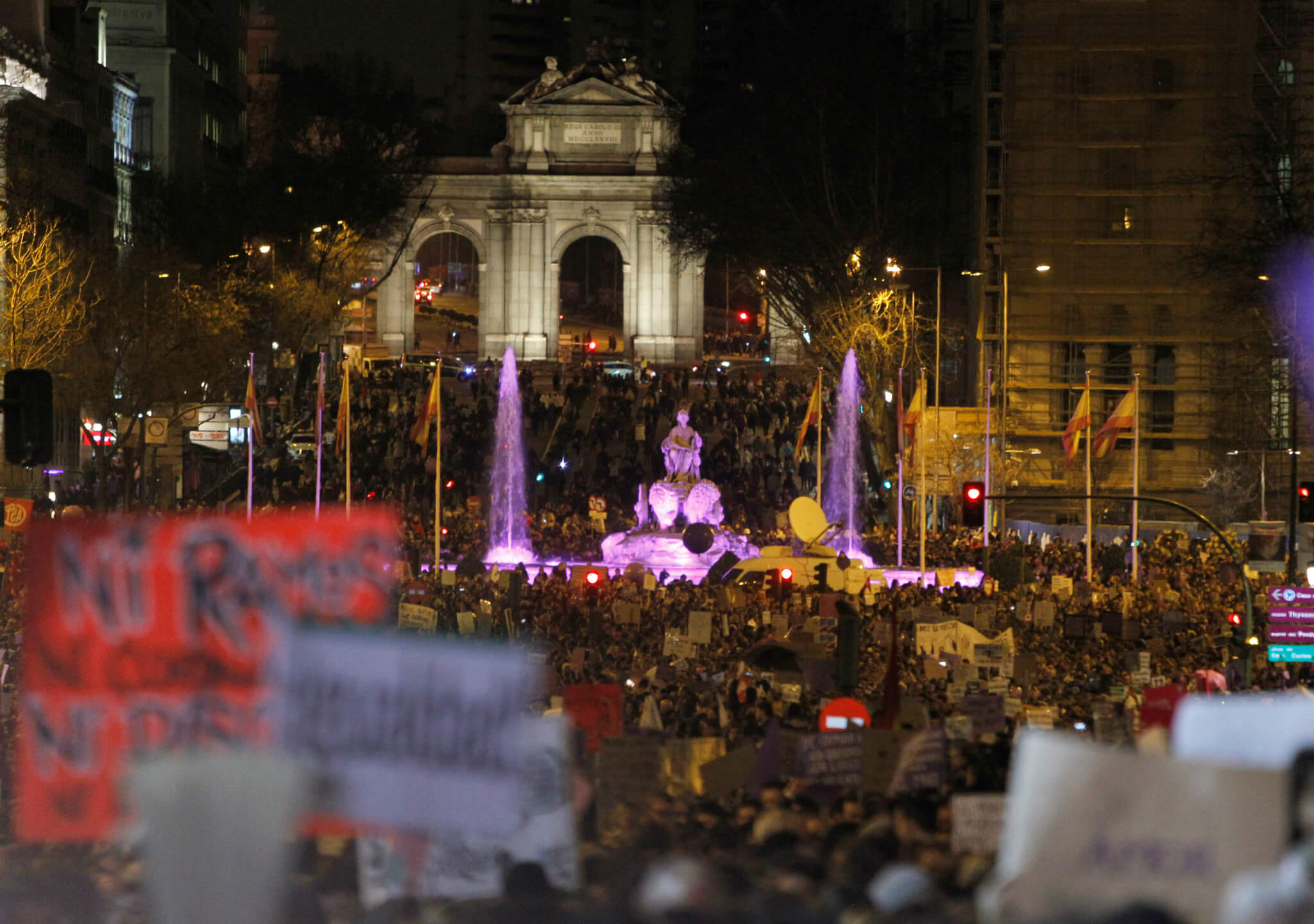 Primera huelga feminista de la historia de España