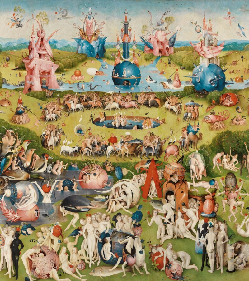 'El jardín de las delicias', El Bosco (1500)