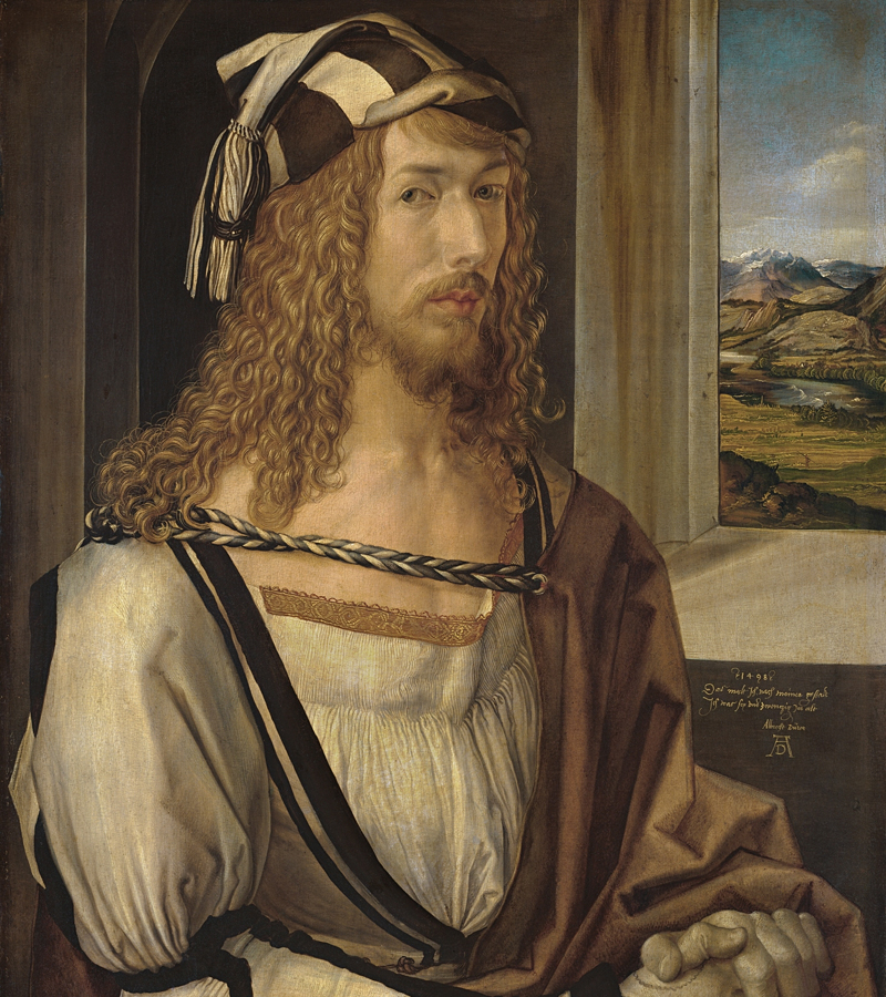 'Autorretrato', Durero (1498)'