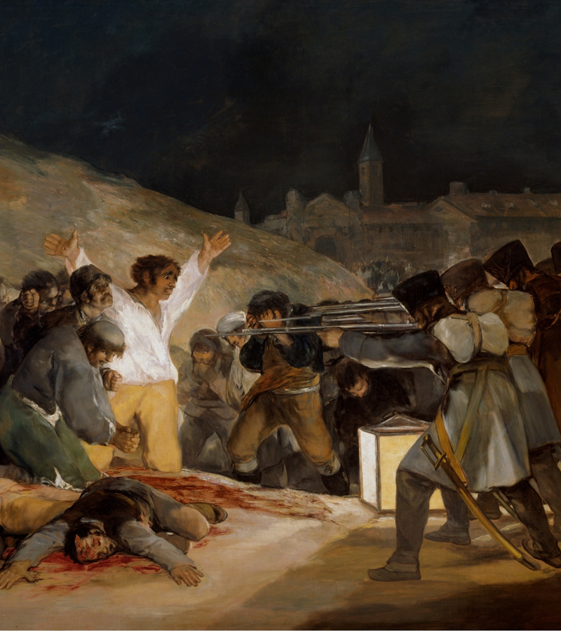 'Fusilamientos del 3 de mayo', Goya (1814)