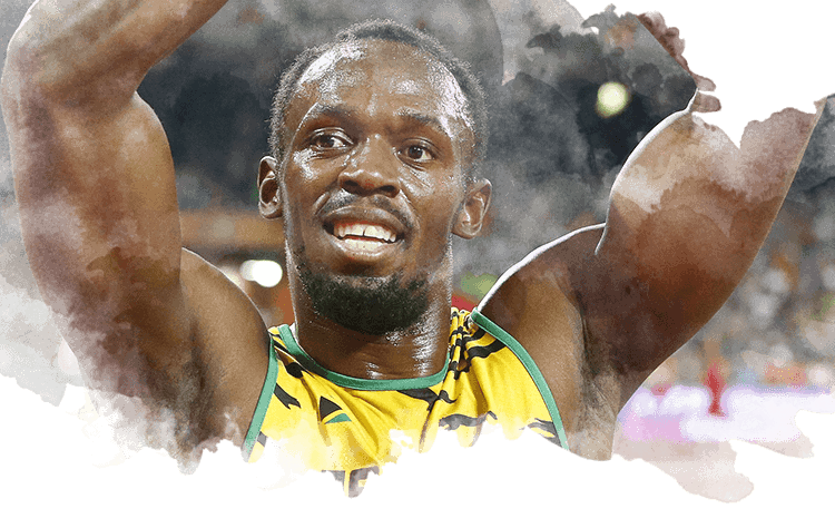 Usain Bolt en el campeonato del Mundo de Atletismo de China 2015