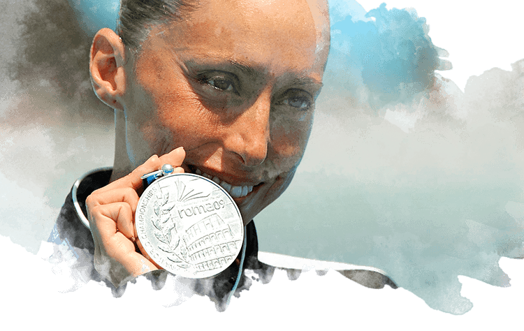 Gemma Mengual, en una imagen de archivo del Mundial de Natación de Roma de 2009.