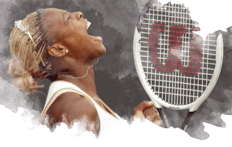 La tenista estadounidense, Serena Williams