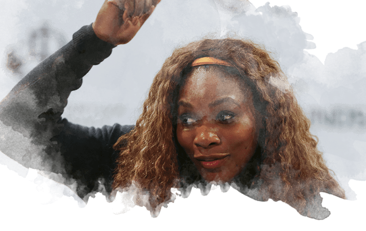 Serena Williams se ha impuesto a grandes iconos del tenis como Steffi Graff o Martina Higgins.