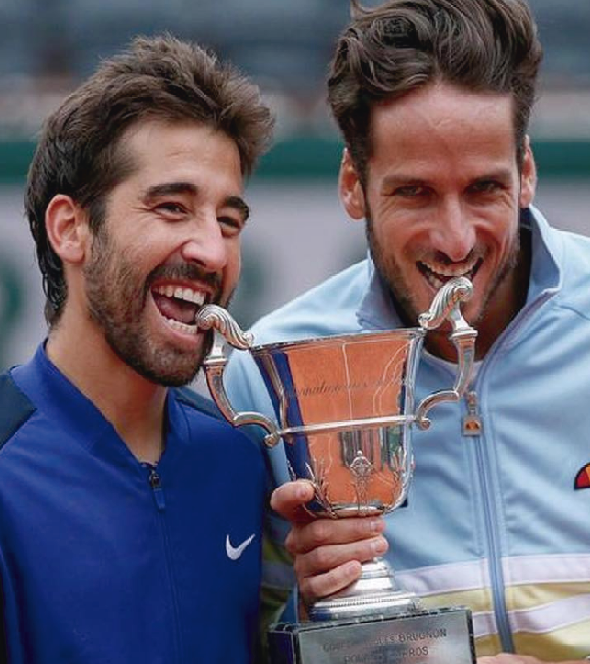 Marc López recuerda la victoria en el open francés Roland Garros y a su pareja de dobles Feliciano López