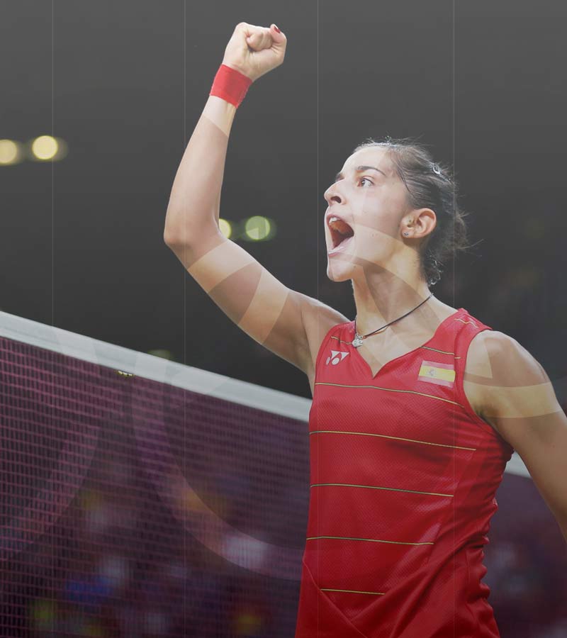 Carolina Marín, oro en bádminton