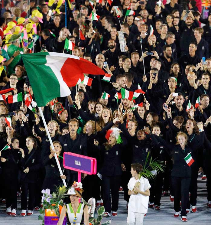 Uniforme italiano para Río 2016