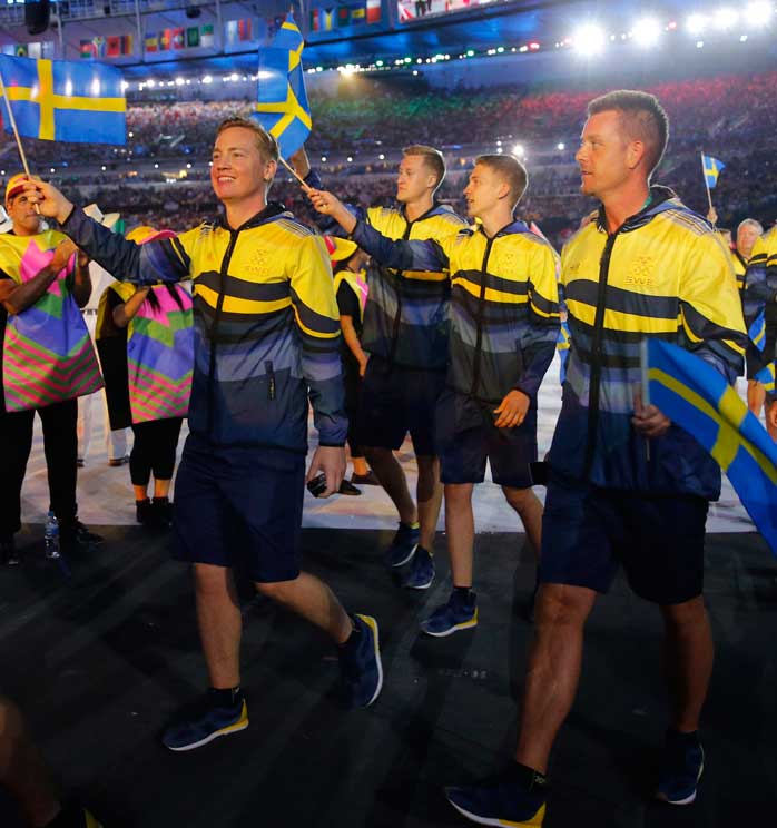 El uniforme sueco para Río 2016
