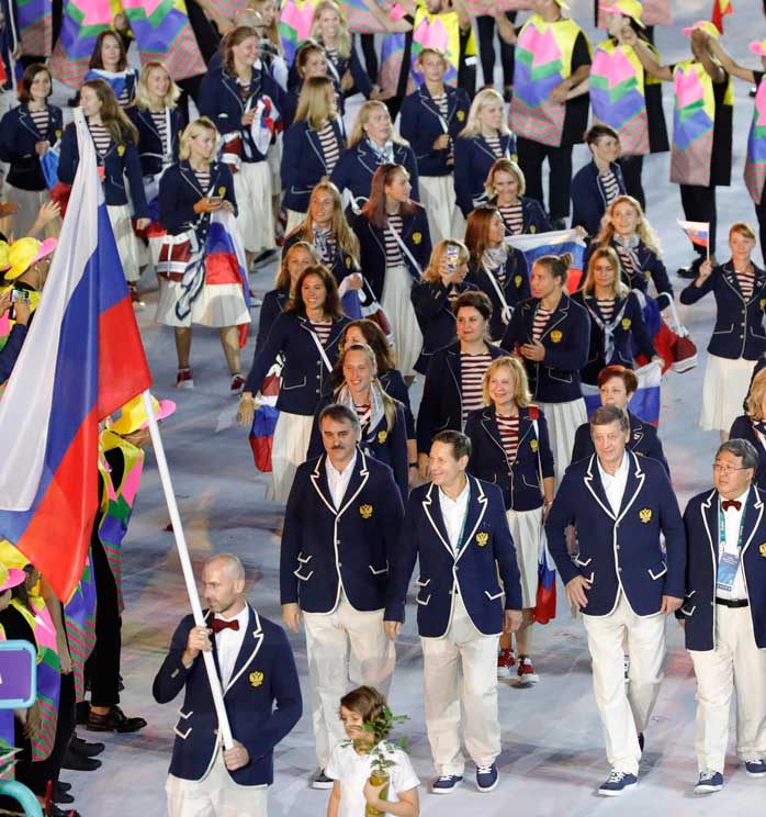 Uniforme ruso para Río 2016