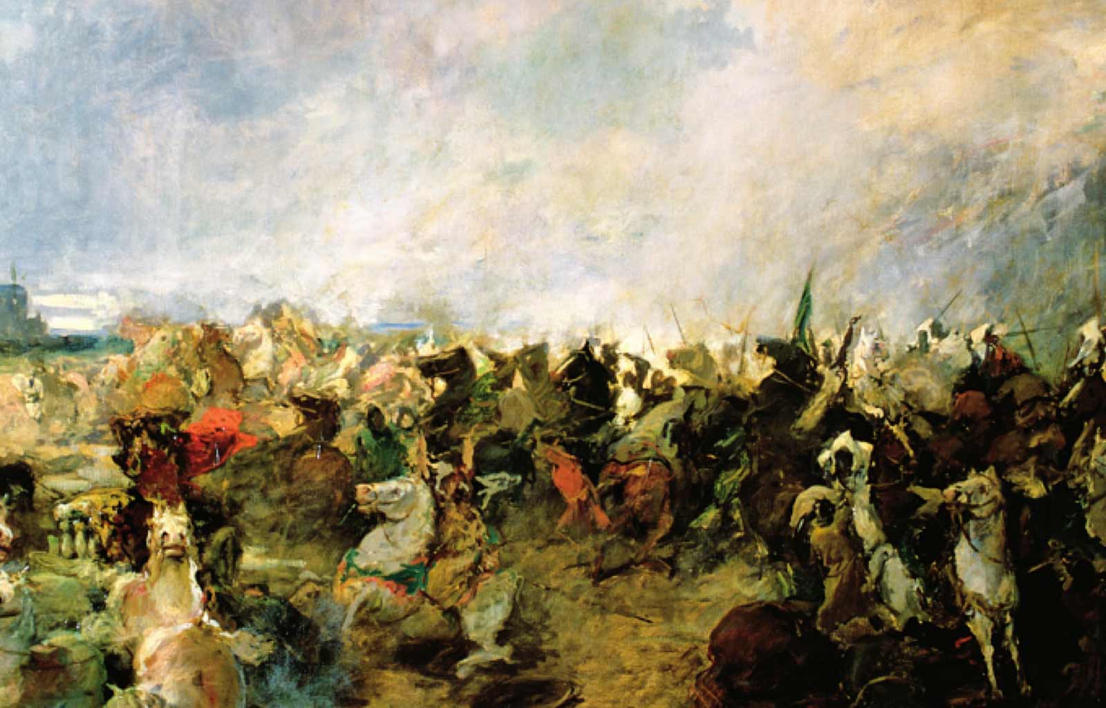 cuadro 'La Batalla de Guadalete'