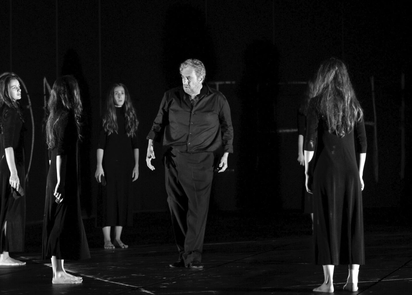 Plácido Domingo plays Orestes. Photo: Javier of Real/the Real Theatre