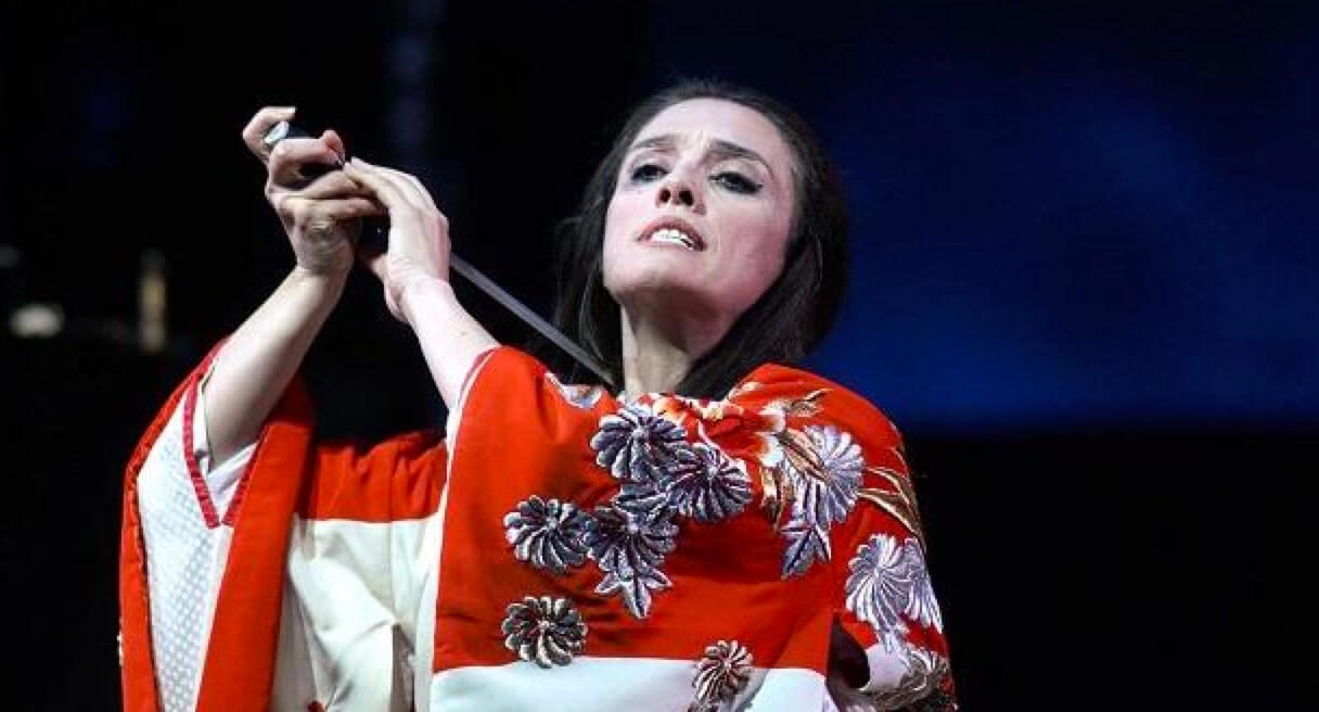 Ermonela Jaho in the role of Madame Butterfly. Photo: Javier at the Real