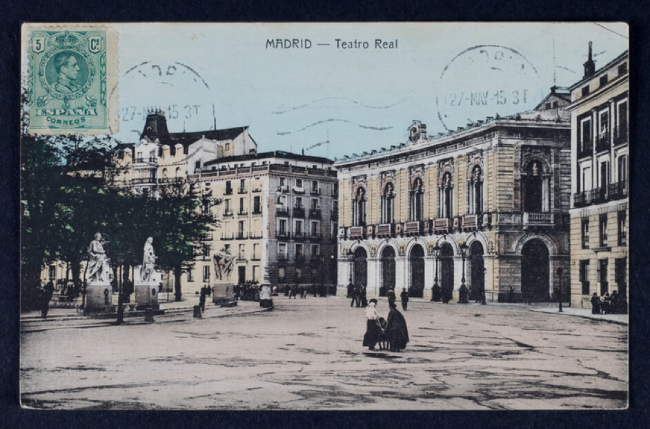 Façade of the Teatro Real