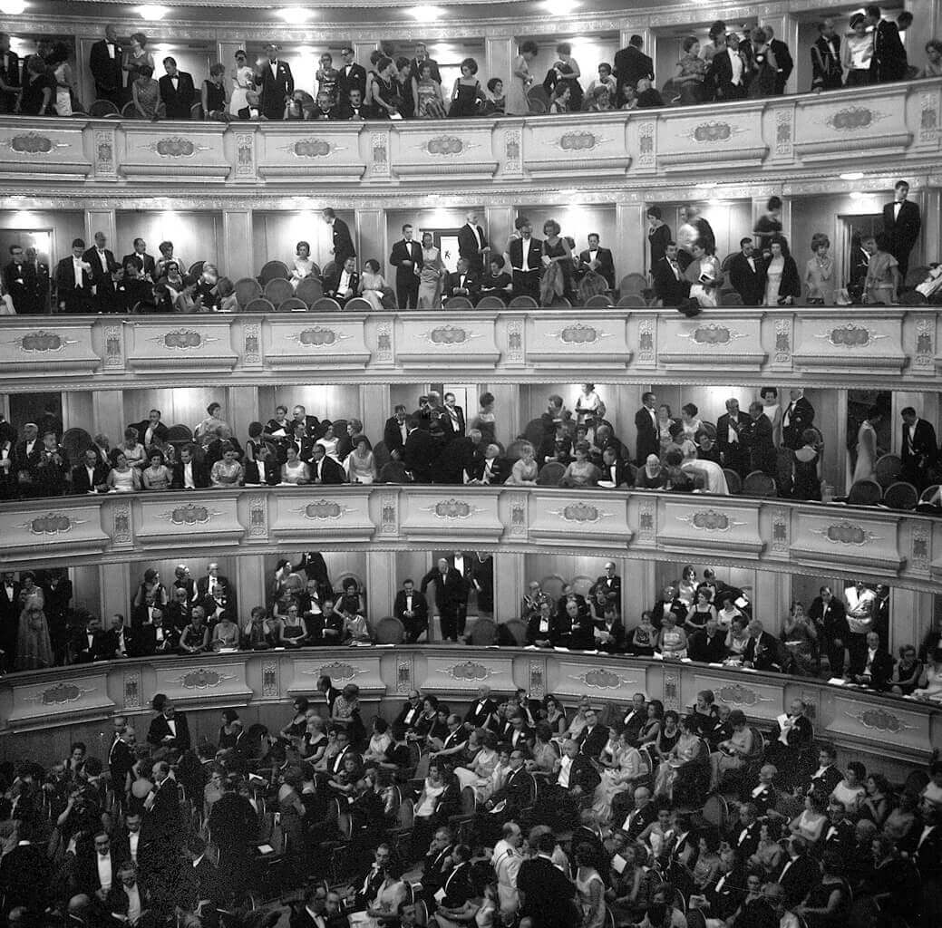 Inauguration of the Teatro Real in Madrid as a concert hall (13-10-66) Photo: EFE/Y.Juanjo